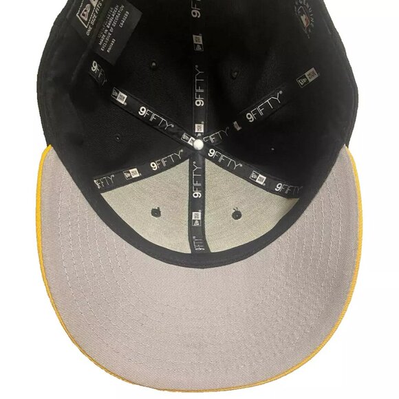 Pittsburgh Pirates 9Fifty New Era Yellow/Black Cap-Hat RED Pirate MLB - Picture 5 of 5
